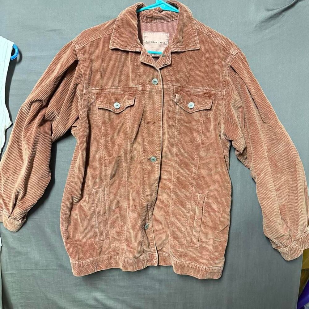 American-eagle Women's Brown and Tan Jacket